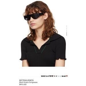 Bottega veneta Aviator Sunglasses